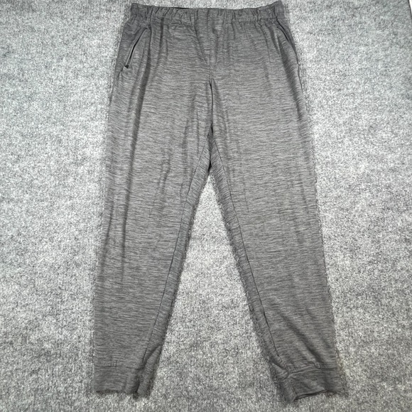 Glacier Other - Glacier Jogger Pants Mens Extra Large Heathered Gray Tapered Leg Performance